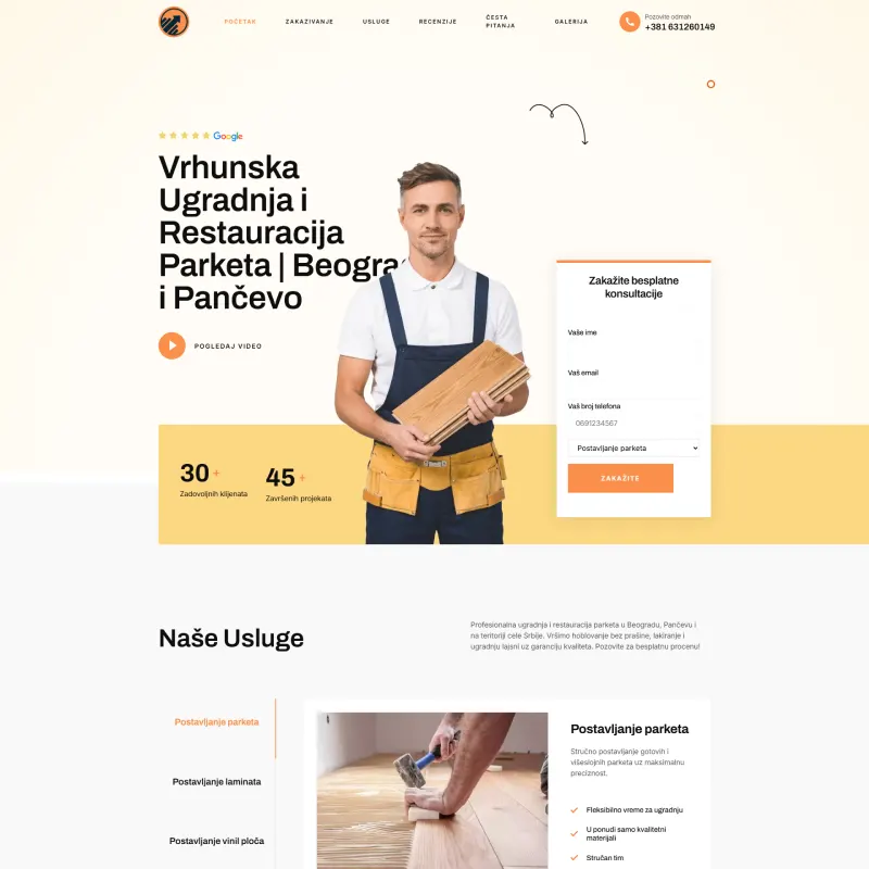 Referenca — Parket Beograd